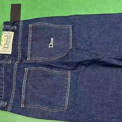 Herren Jeans Hose Baggy Hip-Hop Denim Regular Jeanshose Skateboard Shorts - Bild 10 von 14