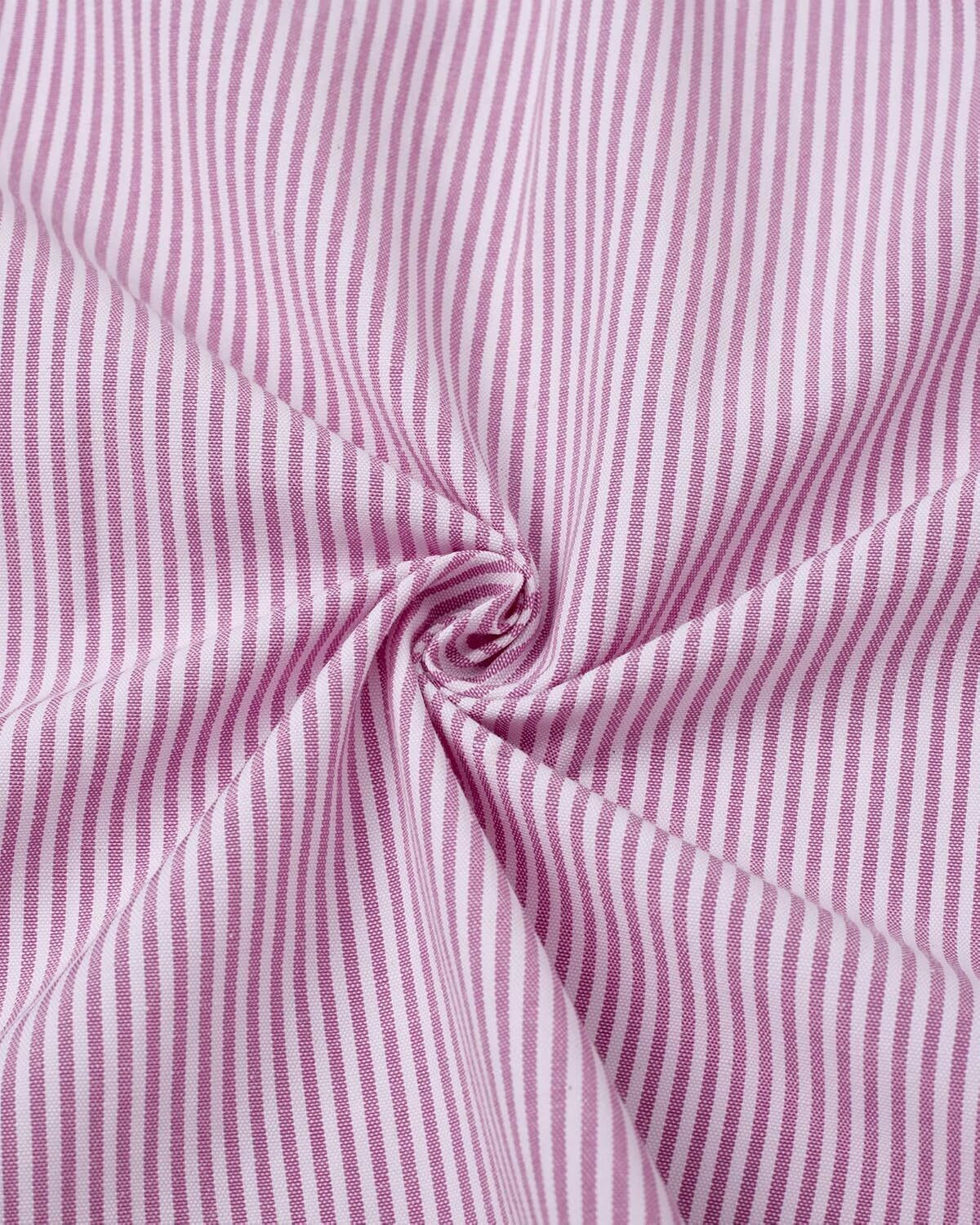 Men's Oxford Button-Down Long Sleeve Work Casual Shirt with Pocket - Picture 164 of 241