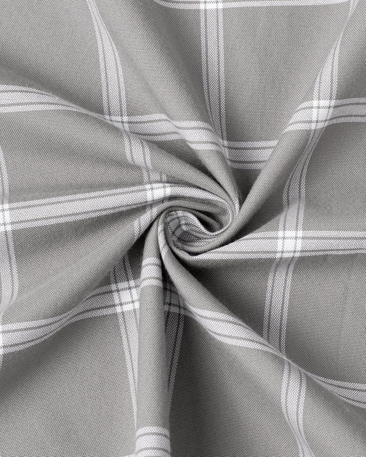 Men's Oxford Button-Down Long Sleeve Work Casual Shirt with Pocket - Picture 185 of 241