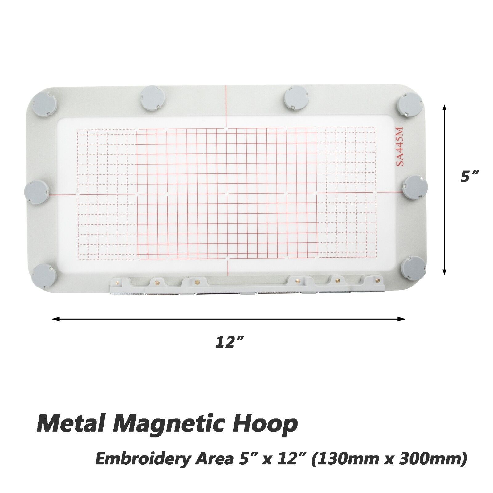 Magnetic Hoops for Brother PE900 etc & Babylock,Metal Magnet Embroidery Frames - Picture 15 of 17