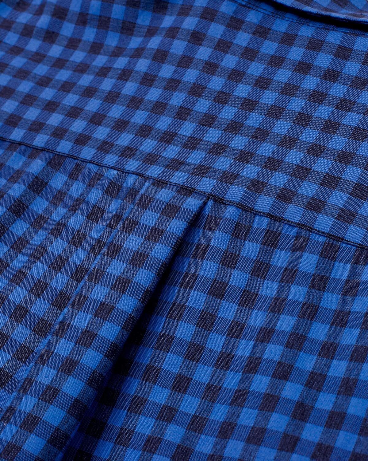 Men's Oxford Button-Down Long Sleeve Work Casual Shirt with Pocket - Picture 230 of 241
