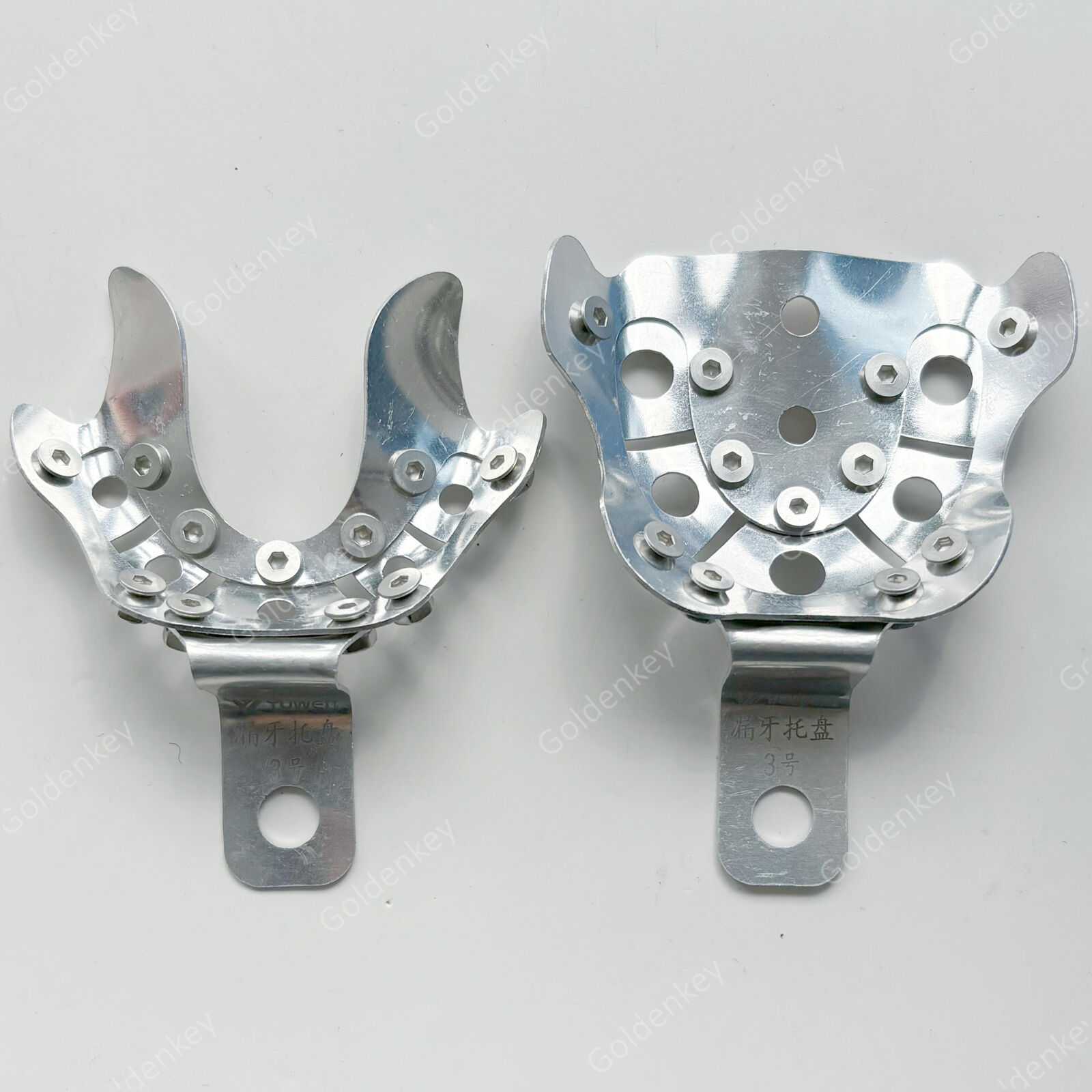 Dental Frame Cut Back Tray FCB For Partial Missing Teeth Soft Aluminum S/M/L - Bild 11 von 12