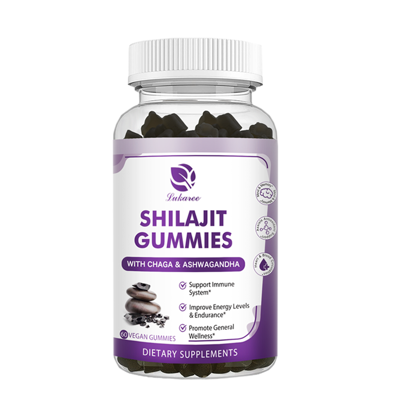 Pure Himalayan Shilajit Gummies with-Ashwagandha,Chaga Mushroom Immune Support - Bild 2 von 16