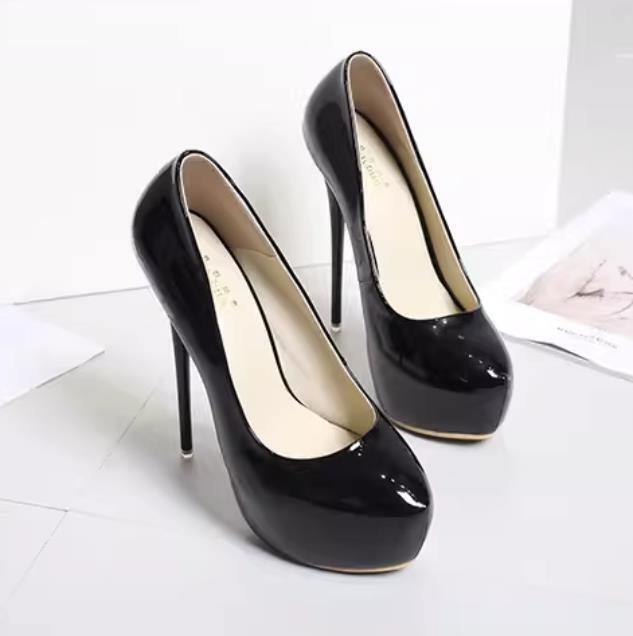 Womens Platform High Stilettos Heels Wedding Party Dress Pump Shoes Plus Size - Picture 16 of 18