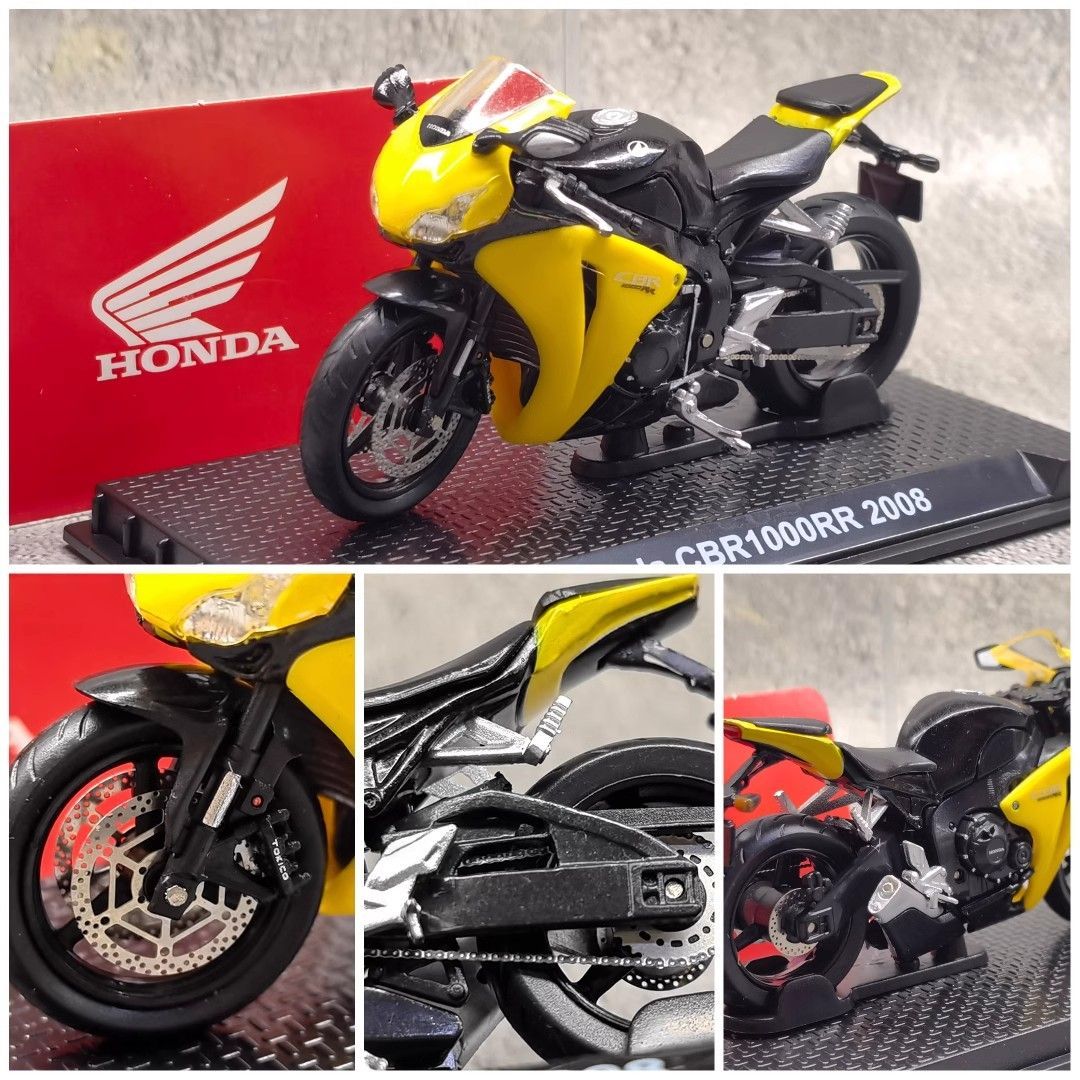 1/24 Honda Moto Serie Modelo Moto Cruising Street Bike Totalmente Nuevo - Imagen 20 de 22