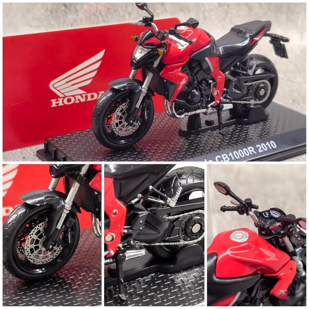 1/24 Honda Moto Serie Modelo Moto Cruising Street Bike Totalmente Nuevo - Imagen 21 de 22