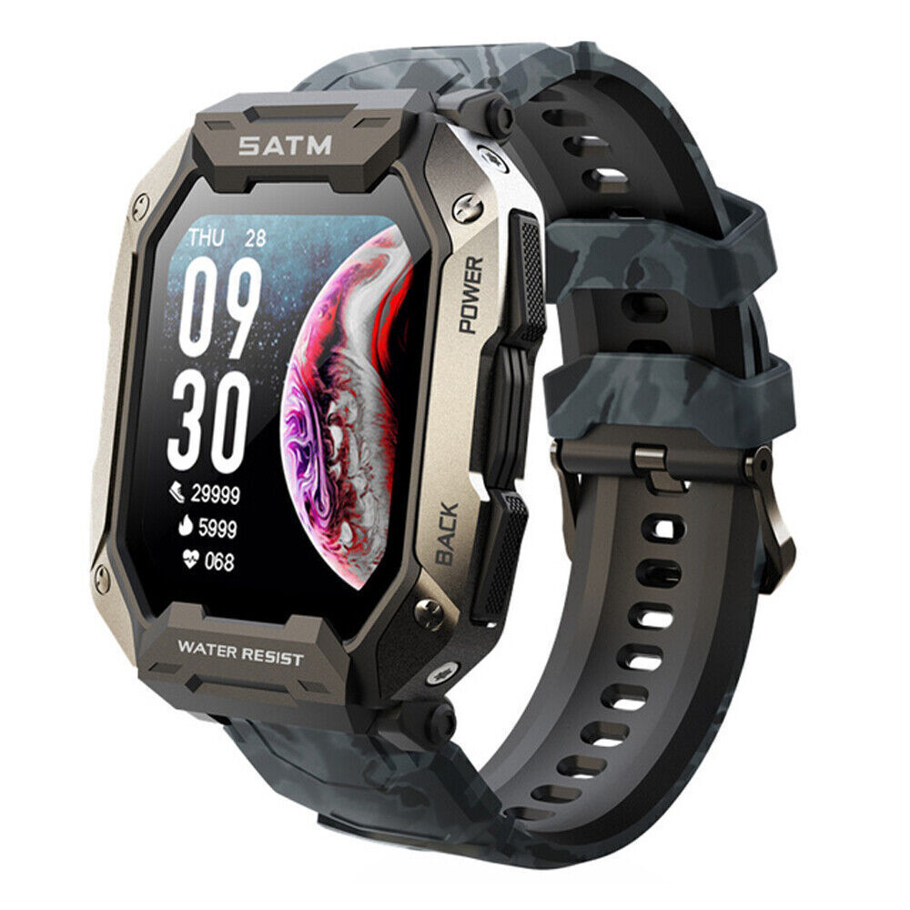 Outdoor Sports Heart Rate Tracker - Smart Bluetooth Watch for Military Toughness - Picture 23 of 24