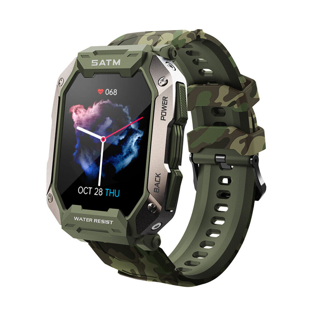 Outdoor Sports Heart Rate Tracker - Smart Bluetooth Watch for Military Toughness - Picture 24 of 24