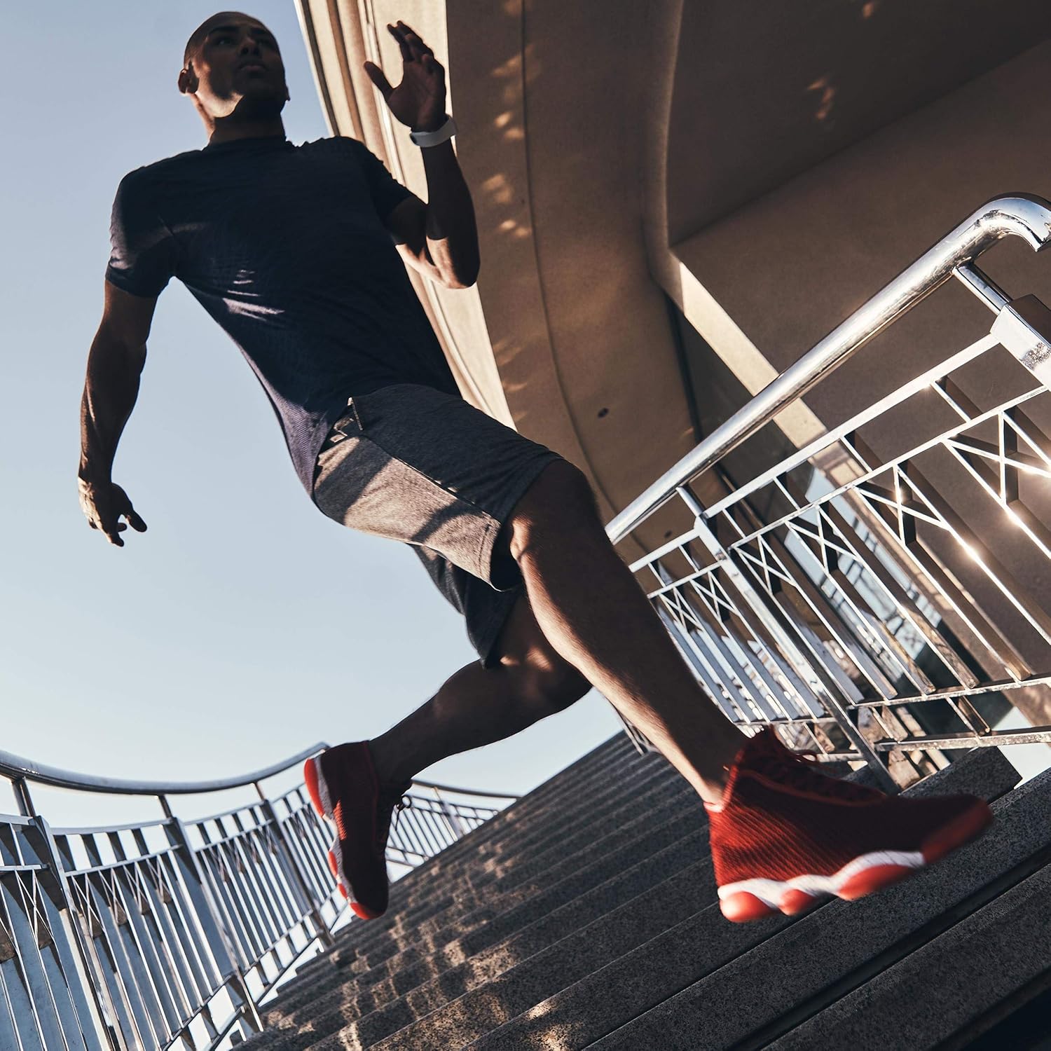 Sportshorts für Herren mit Taschen und Gummibund schnelltrocknend Activewear - Bild 79 von 83