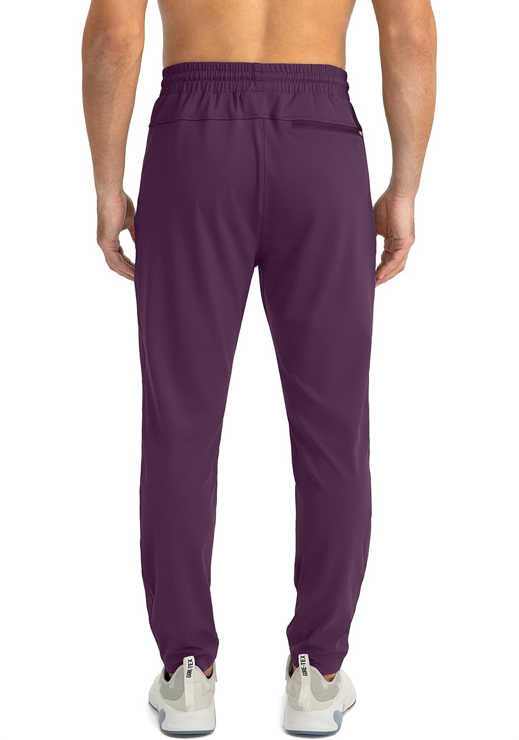 Herren Jogginghose mit Reißverschlusstaschen Tapered Joggers Sporthose für Training - Bild 28 von 133