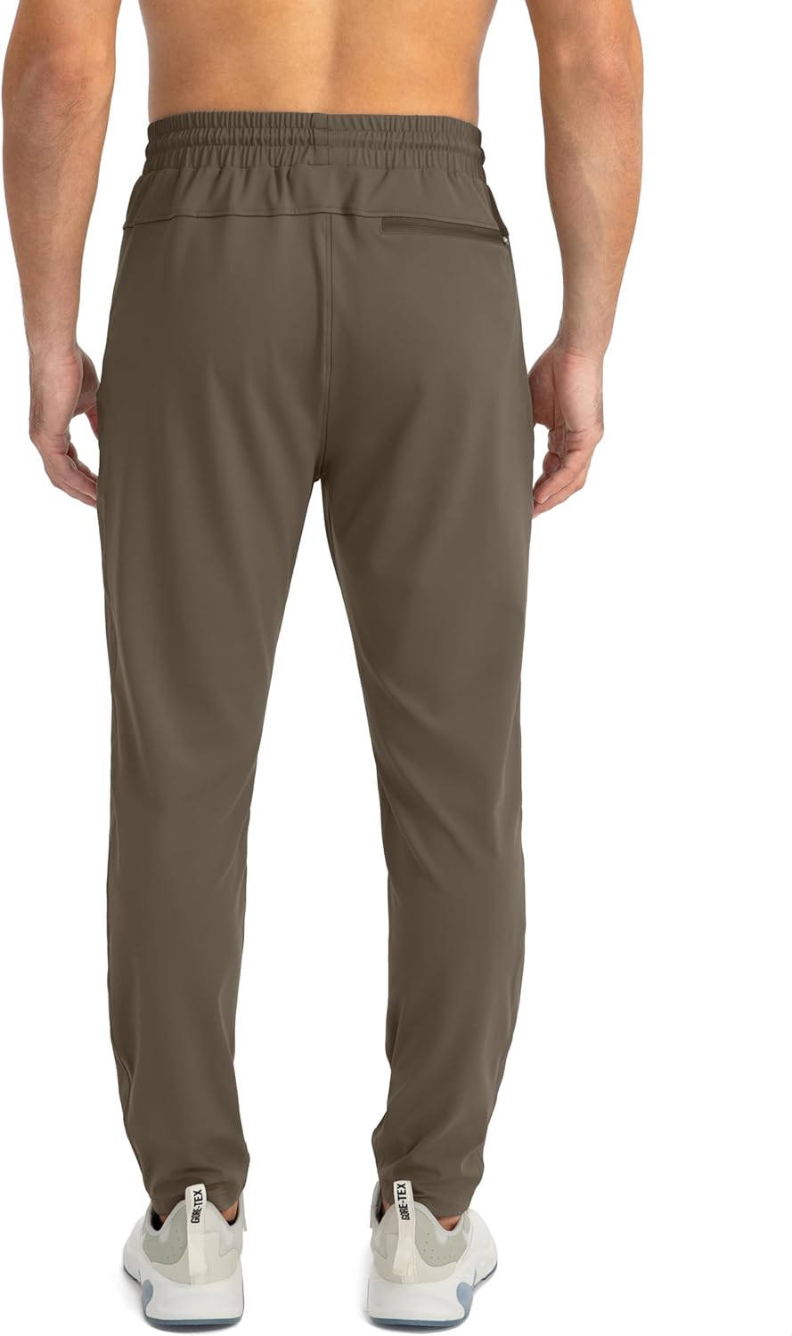 Herren Jogginghose mit Reißverschlusstaschen Tapered Joggers Sporthose für Training - Bild 40 von 133