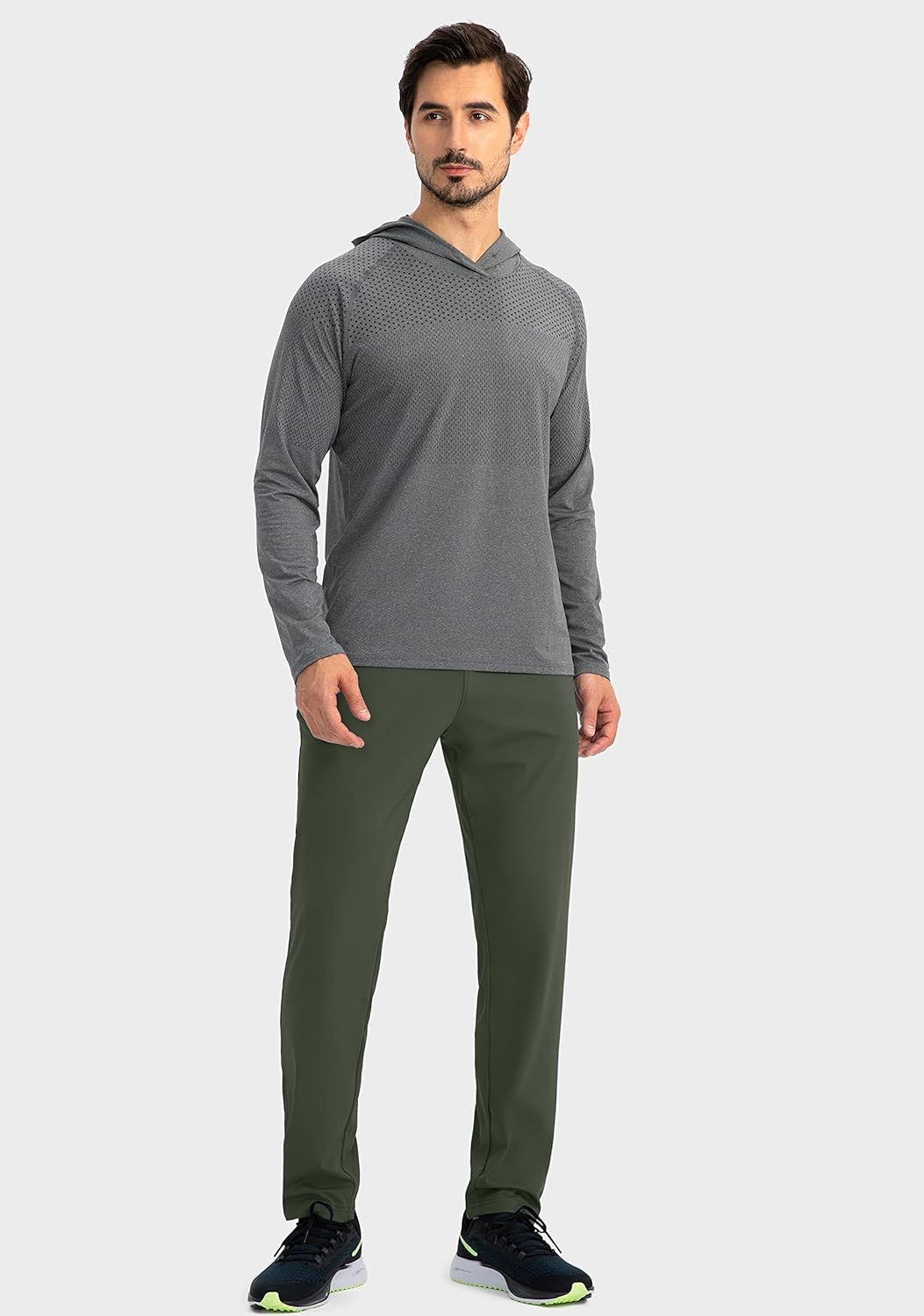 Herren Jogginghose mit Reißverschlusstaschen Tapered Joggers Sporthose für Training - Bild 61 von 133