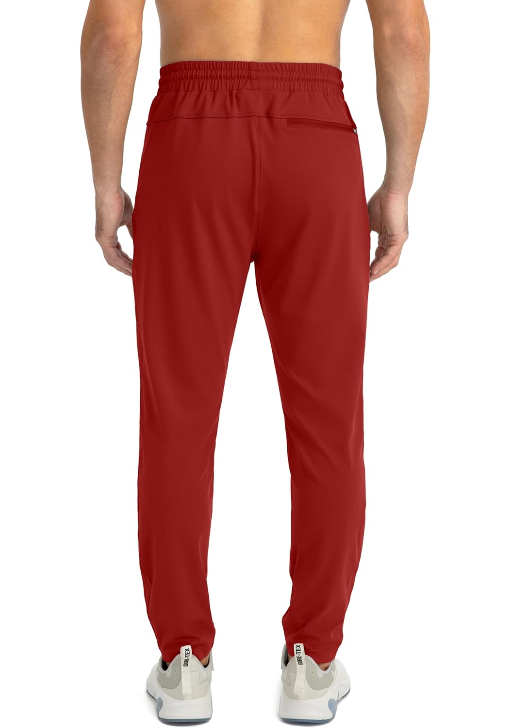 Herren Jogginghose mit Reißverschlusstaschen Tapered Joggers Sporthose für Training - Bild 76 von 133