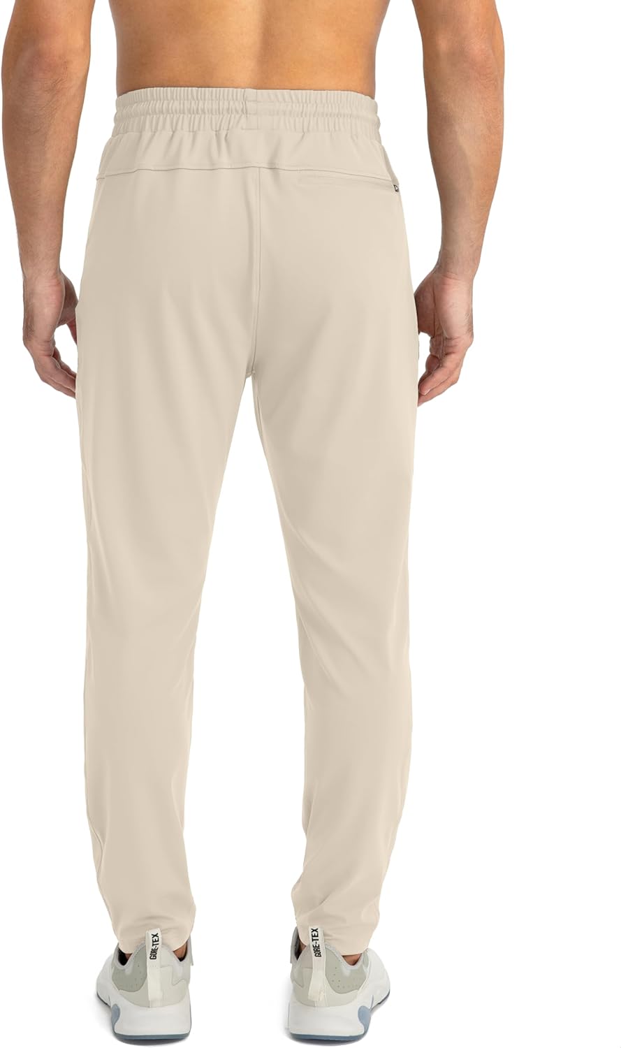 Herren Jogginghose mit Reißverschlusstaschen Tapered Joggers Sporthose für Training - Bild 106 von 133
