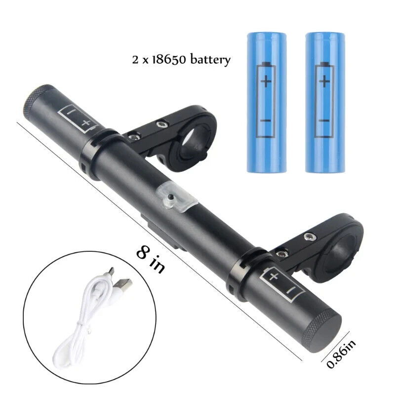 Extensor de manillar MTB Barra de bicicleta Soporte de extensión Barra de montaje de faros de bicicleta - Imagen 23 de 24