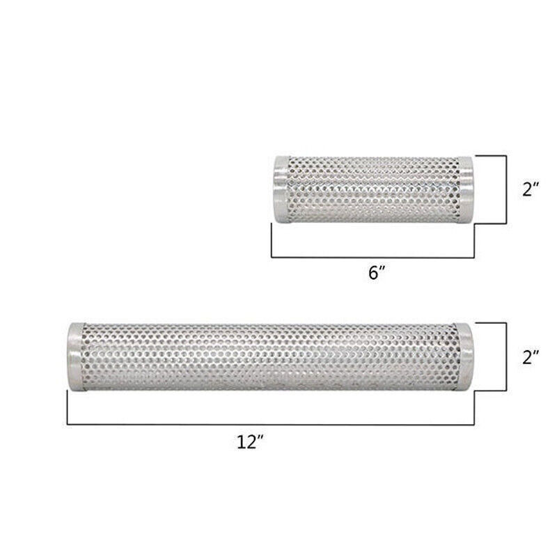 Neu 6''/12'' Smoker Holzpellet BBQ Grill Kaltrauch Generator Räuchern Mesh Rohr - Bild 12 von 13