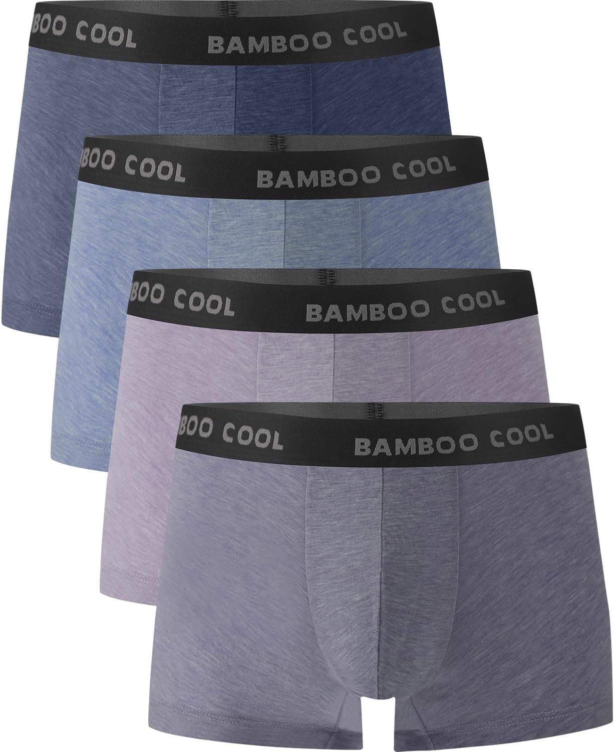 Men's Breathable Underwear,No Riding Up Boxer Briefs with Flexible Waistband - Bild 29 von 139