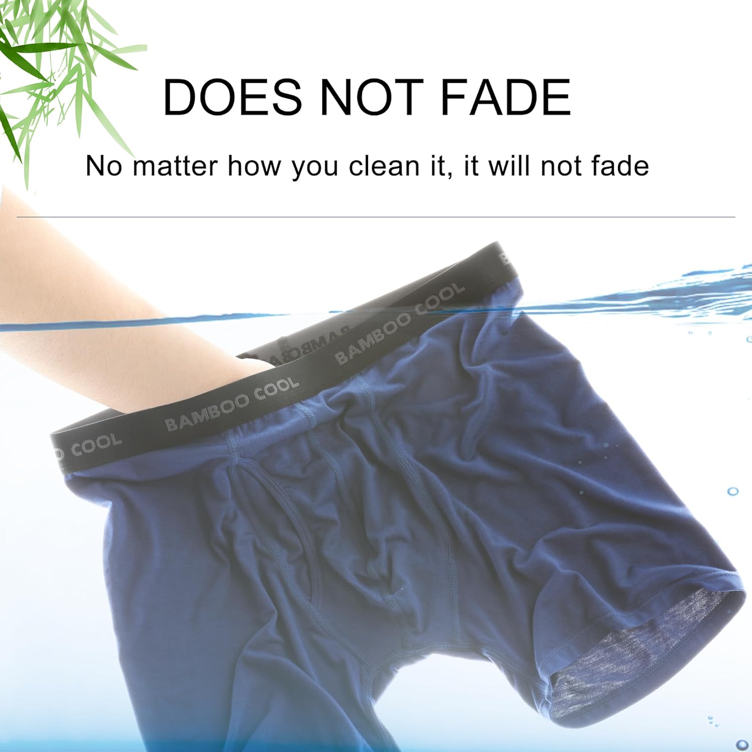 Men's Breathable Underwear,No Riding Up Boxer Briefs with Flexible Waistband - Bild 81 von 139