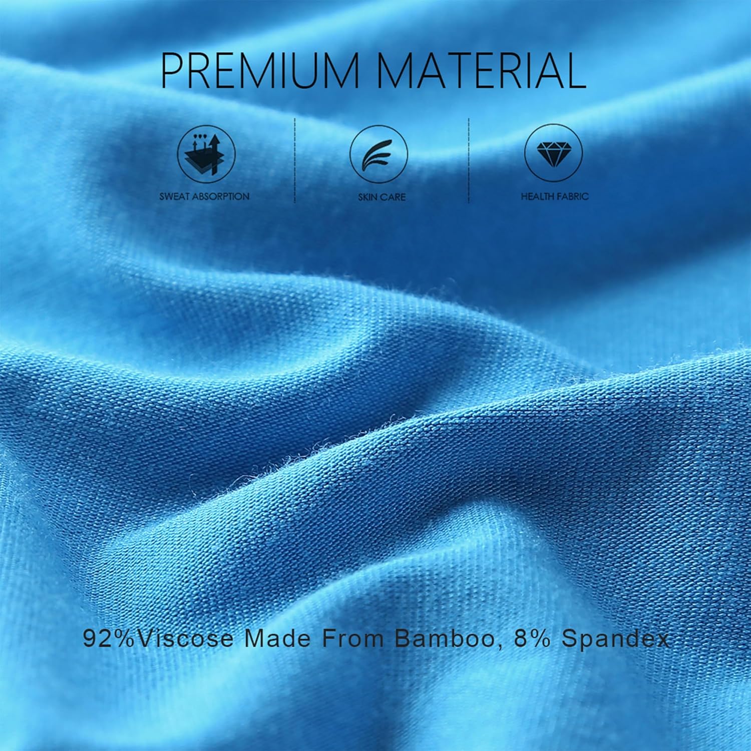 Men's Breathable Underwear,No Riding Up Boxer Briefs with Flexible Waistband - Bild 86 von 139