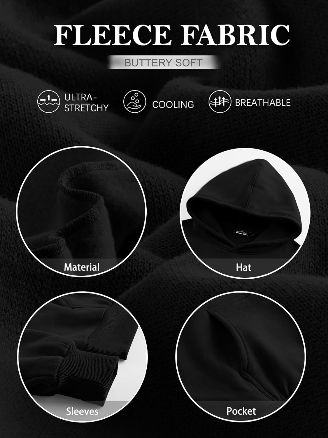 Sudaderas con capucha de gran tamaño para mujer Sudaderas de lana Suéteres Trajes de primavera Pullover - Imagen 28 de 172