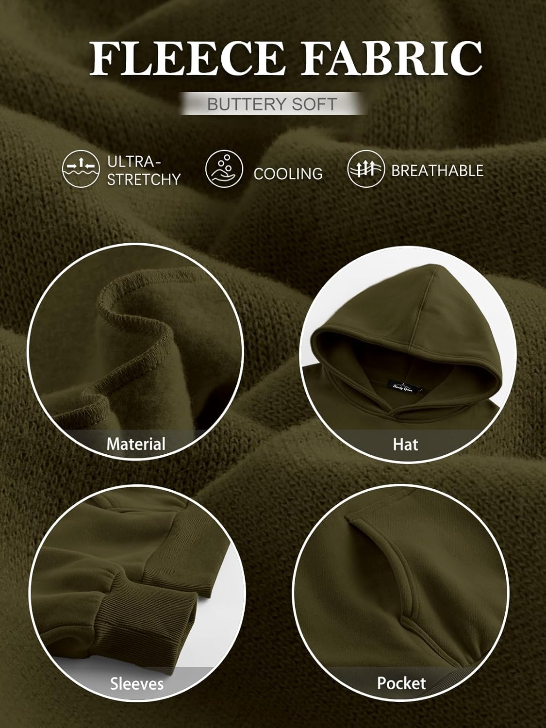 Sudaderas con capucha de gran tamaño para mujer Sudaderas de lana Suéteres Trajes de primavera Pullover - Imagen 34 de 172