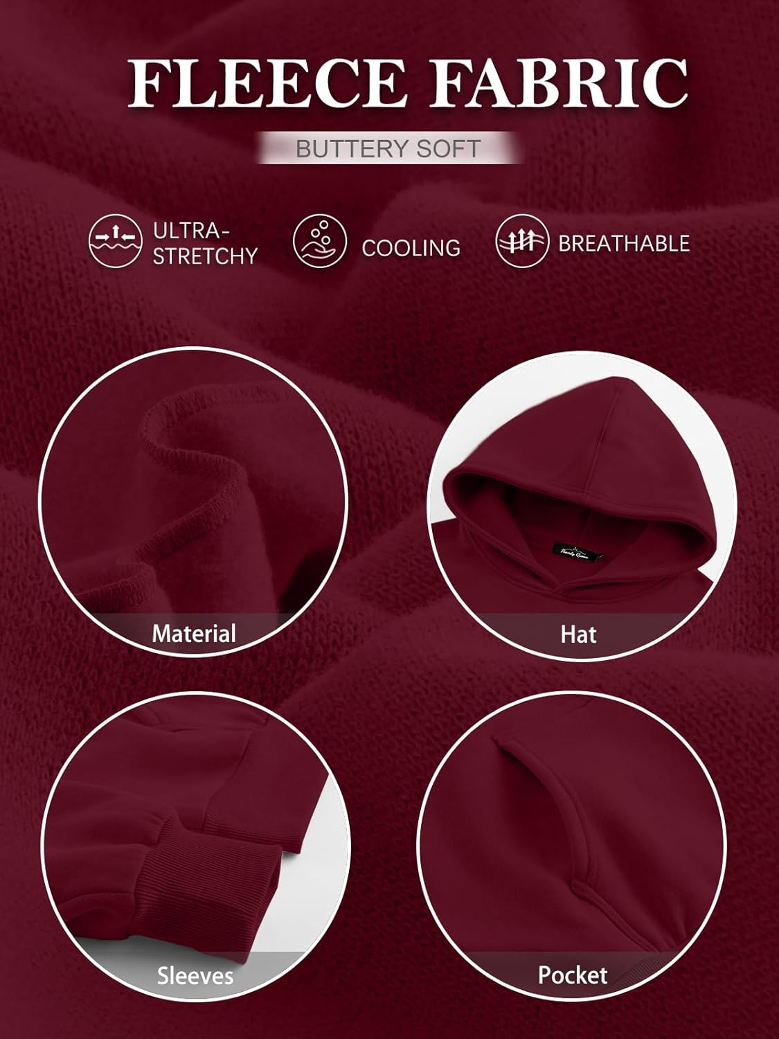 Sudaderas con capucha de gran tamaño para mujer Sudaderas de lana Suéteres Trajes de primavera Pullover - Imagen 52 de 172