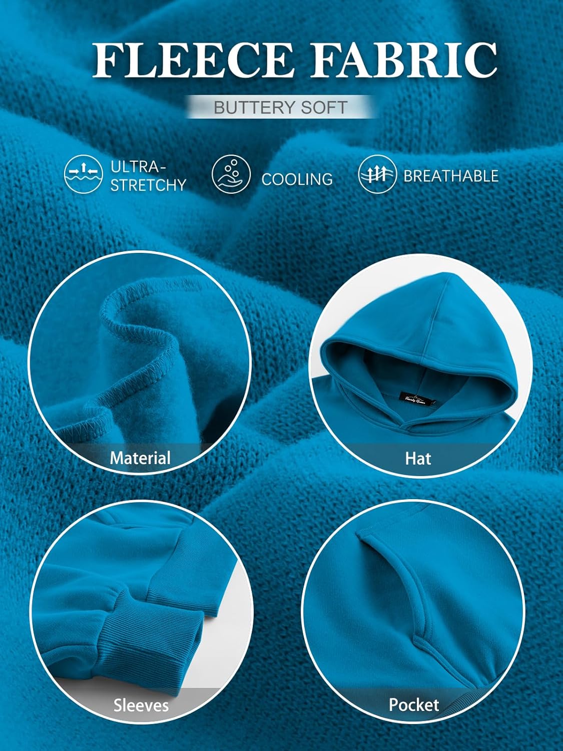 Sudaderas con capucha de gran tamaño para mujer Sudaderas de lana Suéteres Trajes de primavera Pullover - Imagen 88 de 172