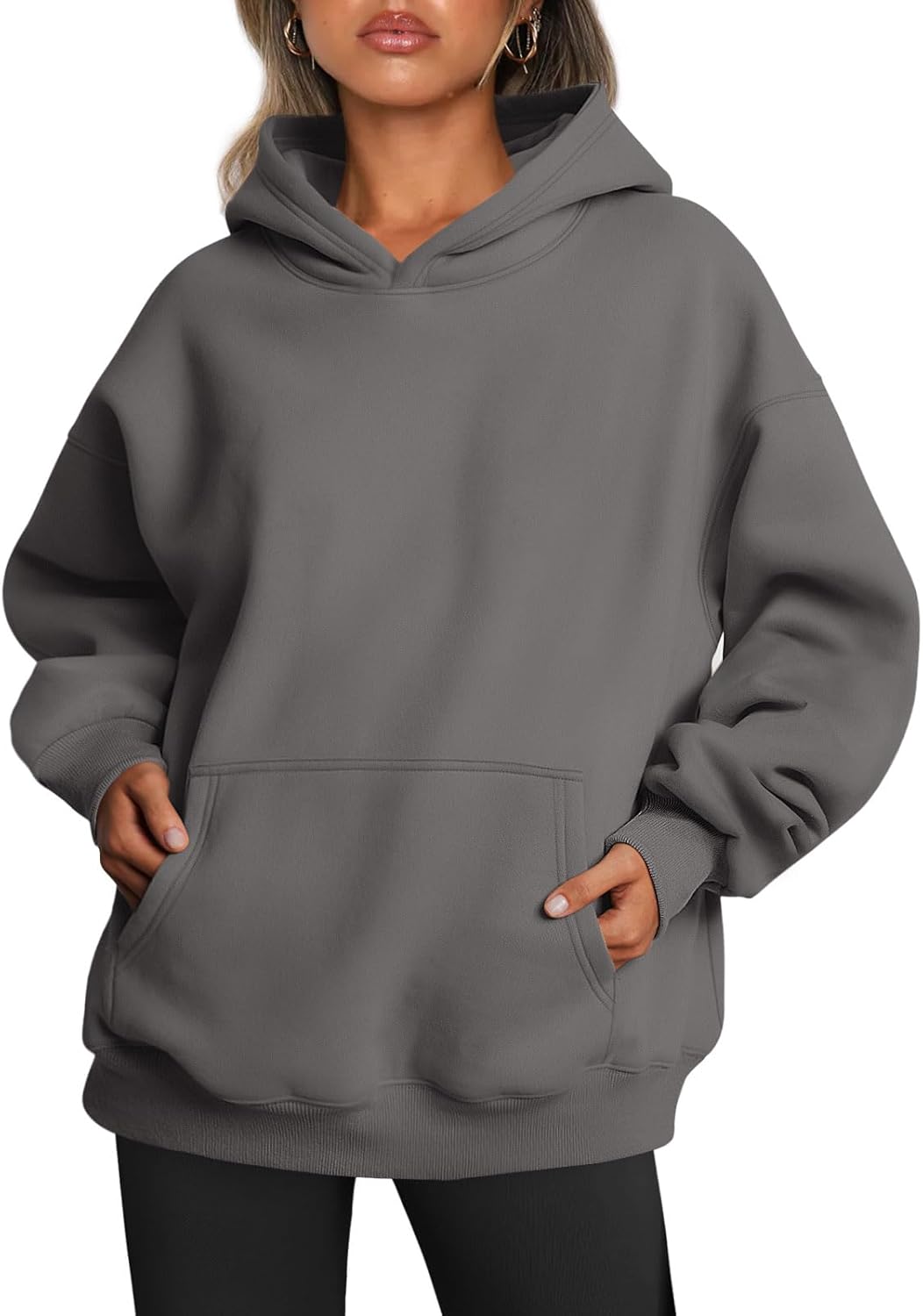 Sudaderas con capucha de gran tamaño para mujer Sudaderas de lana Suéteres Trajes de primavera Pullover - Imagen 155 de 172