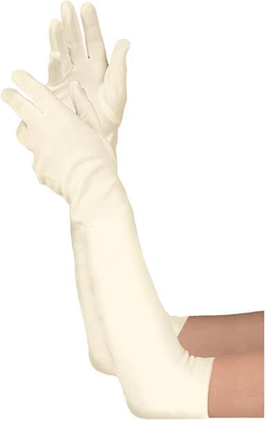Lange Opernhandschuhe für Damen Satin Handschuhe Kostüme Braut Abendkleid - Bild 115 von 141