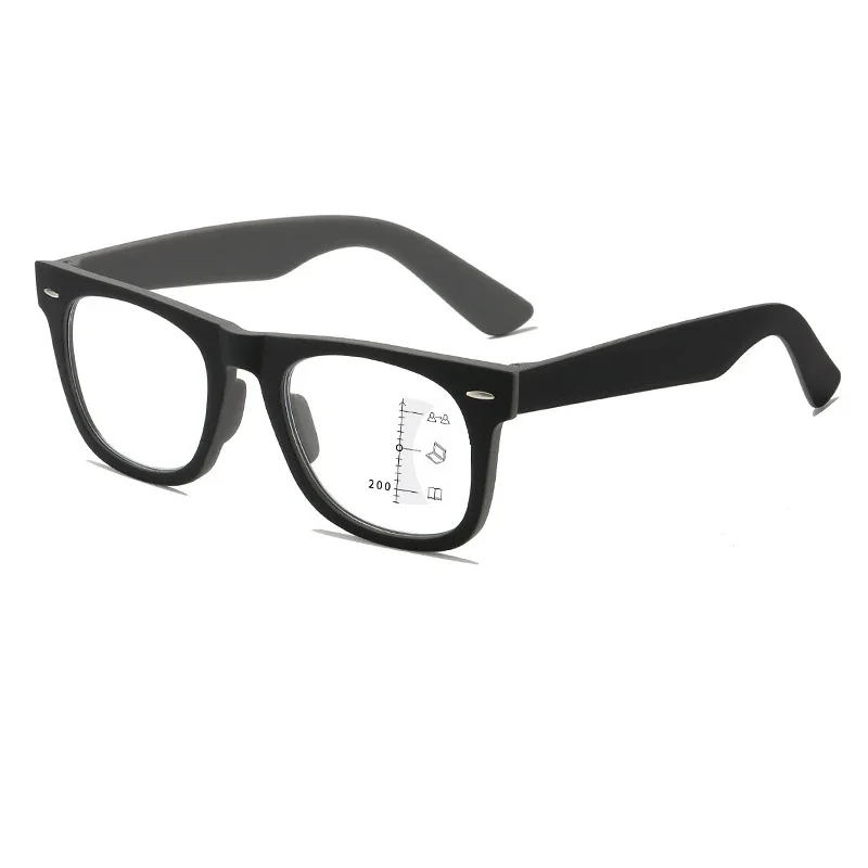 Retro Multifocal Reading Glasses Progressive Lager Frame Reader +1.0 2.0 3.0 4.0 - Picture 22 of 25