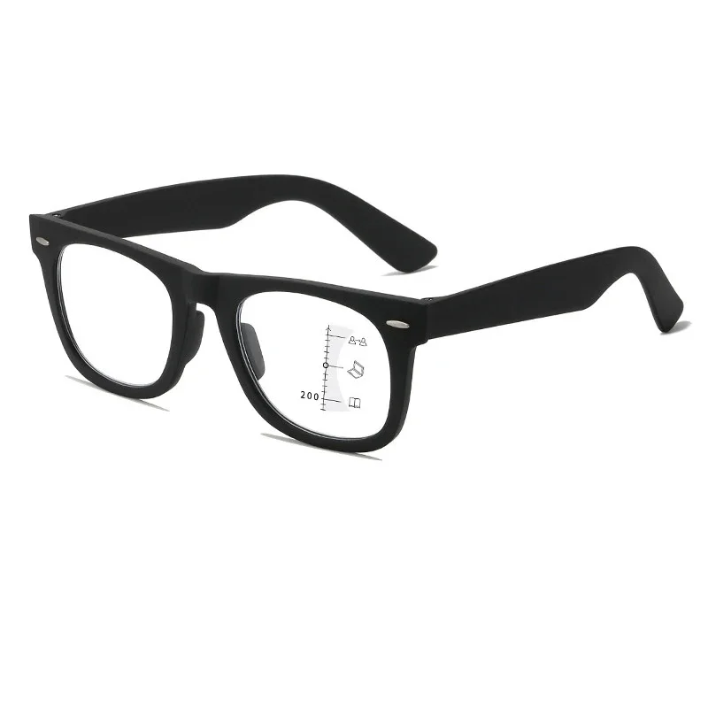 Retro Multifocal Reading Glasses Progressive Lager Frame Reader +1.0 2.0 3.0 4.0 - Picture 15 of 25