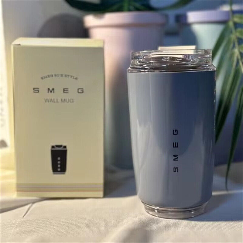 Smeg Coffee Mug Stainless Steel Travel Water Bottle Insulated Cup 8 Colors - Picture 19 of 24