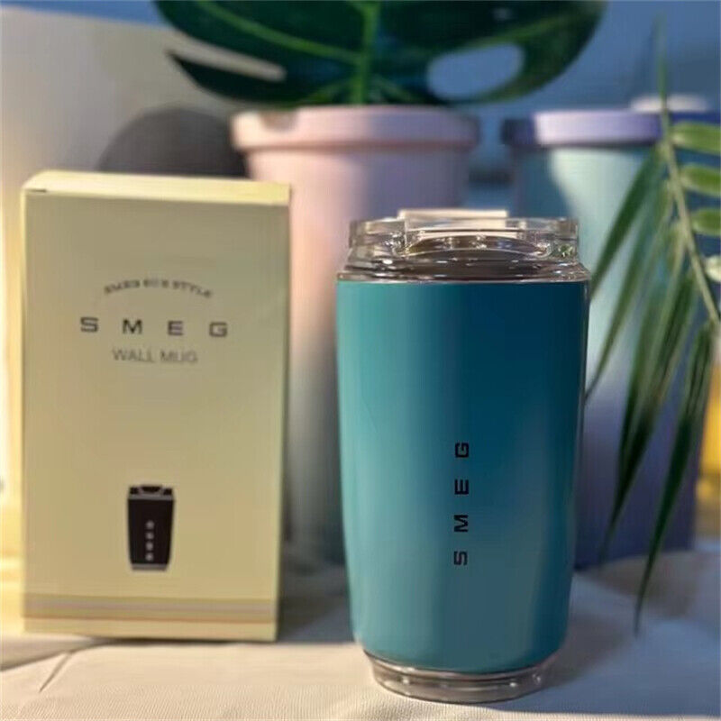 Smeg Coffee Mug Stainless Steel Travel Water Bottle Insulated Cup 8 Colors - Picture 20 of 24