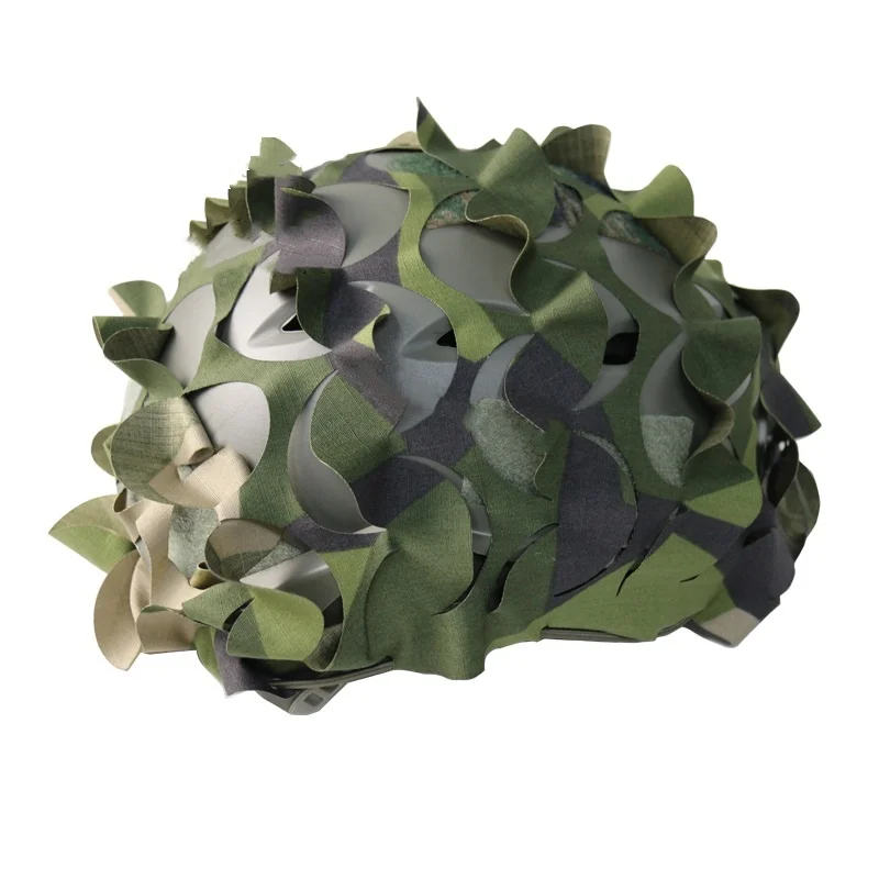 Custom various camouflage Tactical Gear DIY 3D FAST helmet cover Tiger Stripe - Picture 25 of 31