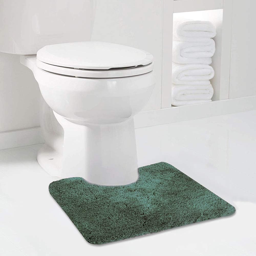Badvorleger, rutschfeste Badematte wasserabsorbierend weich Shaggy Matte Vorleger für Dusche - Bild 46 von 290