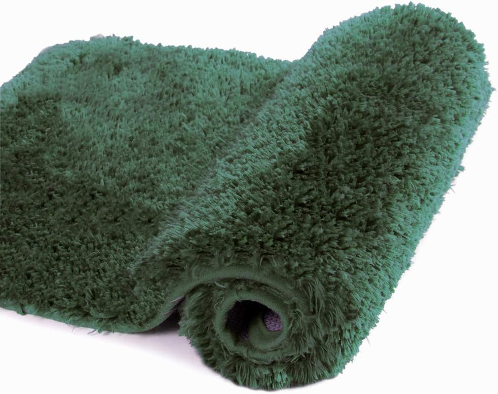 Badvorleger, rutschfeste Badematte wasserabsorbierend weich Shaggy Matte Vorleger für Dusche - Bild 55 von 290