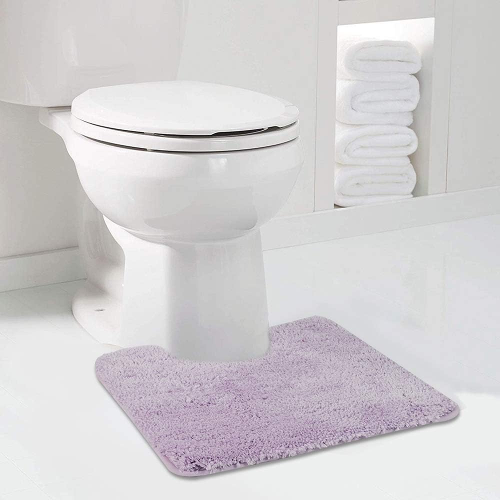 Badvorleger, rutschfeste Badematte wasserabsorbierend weich Shaggy Matte Vorleger für Dusche - Bild 68 von 290