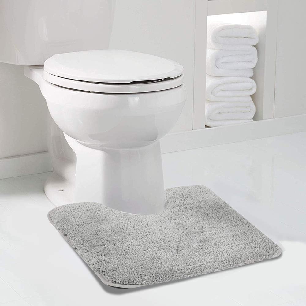 Badvorleger, rutschfeste Badematte wasserabsorbierend weich Shaggy Matte Vorleger für Dusche - Bild 87 von 290