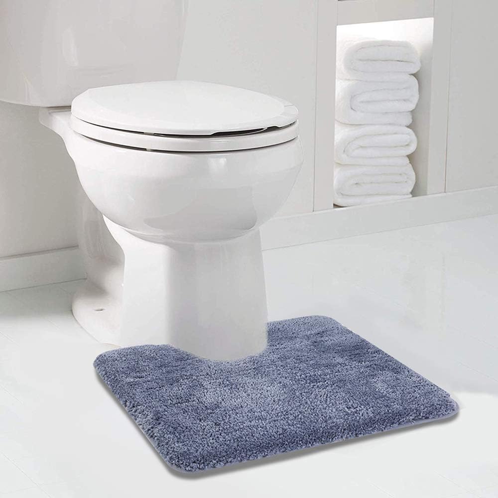 Badvorleger, rutschfeste Badematte wasserabsorbierend weich Shaggy Matte Vorleger für Dusche - Bild 220 von 290