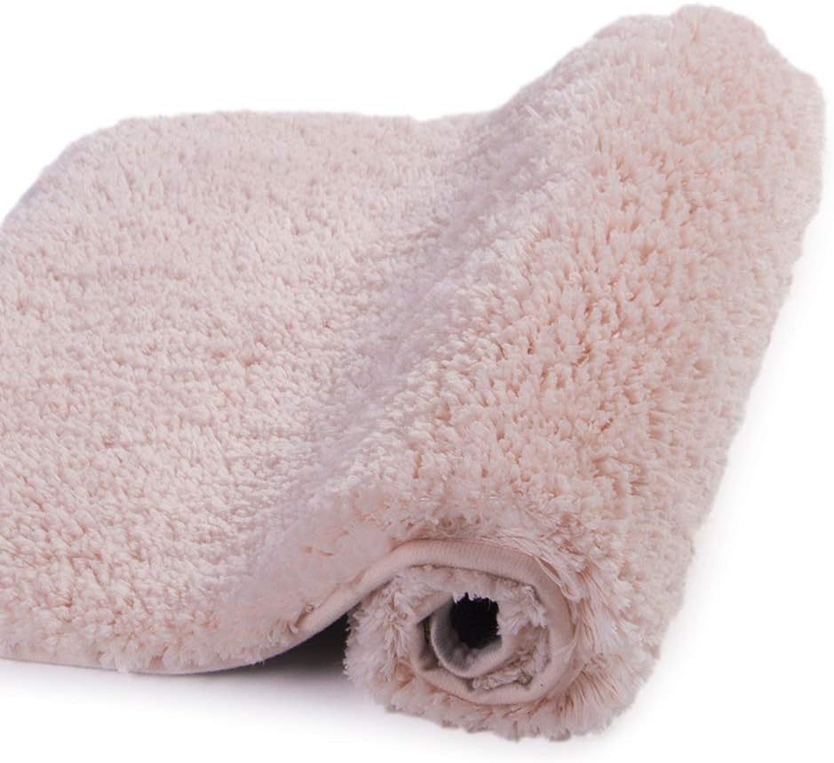 Badvorleger, rutschfeste Badematte wasserabsorbierend weich Shaggy Matte Vorleger für Dusche - Bild 268 von 290