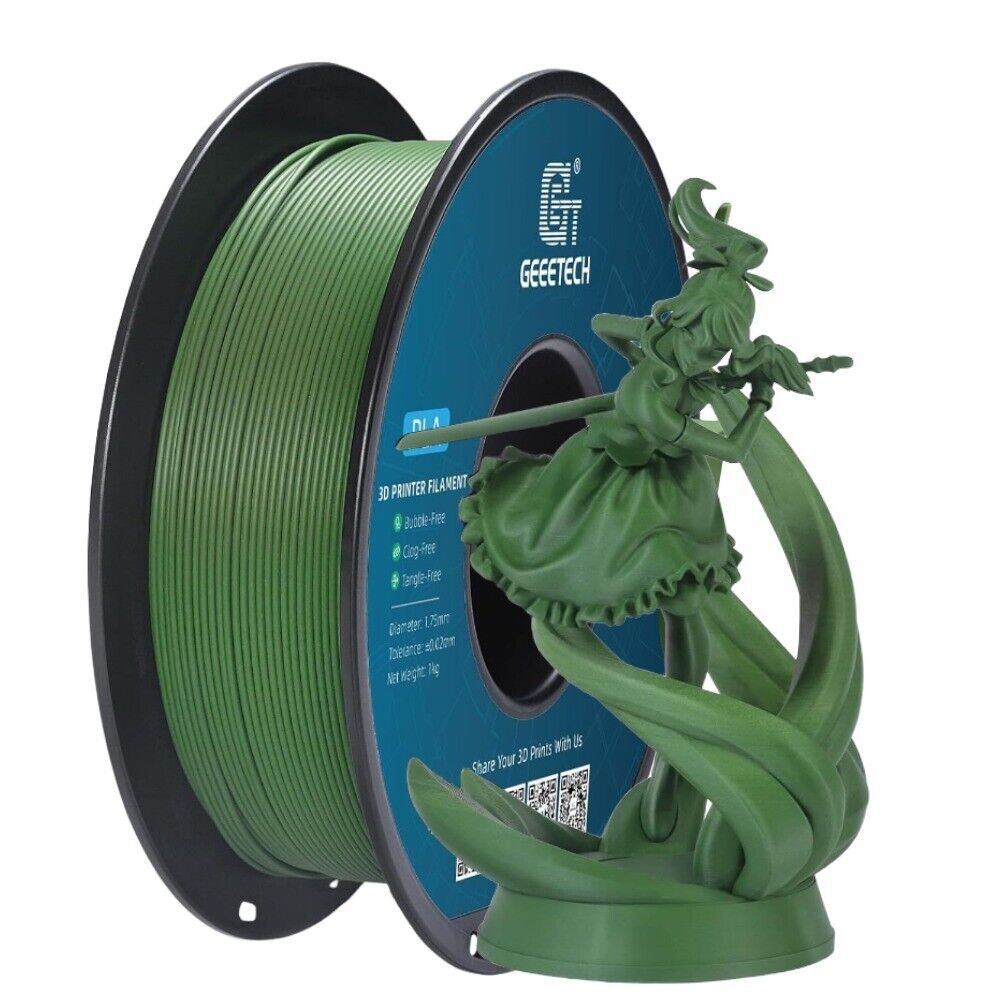 1KG 1.75MM GEEETECH Impression 3D Filament Multicolore PLA/ABS+/PETG/TPU/Résine - Bild 273 von 274