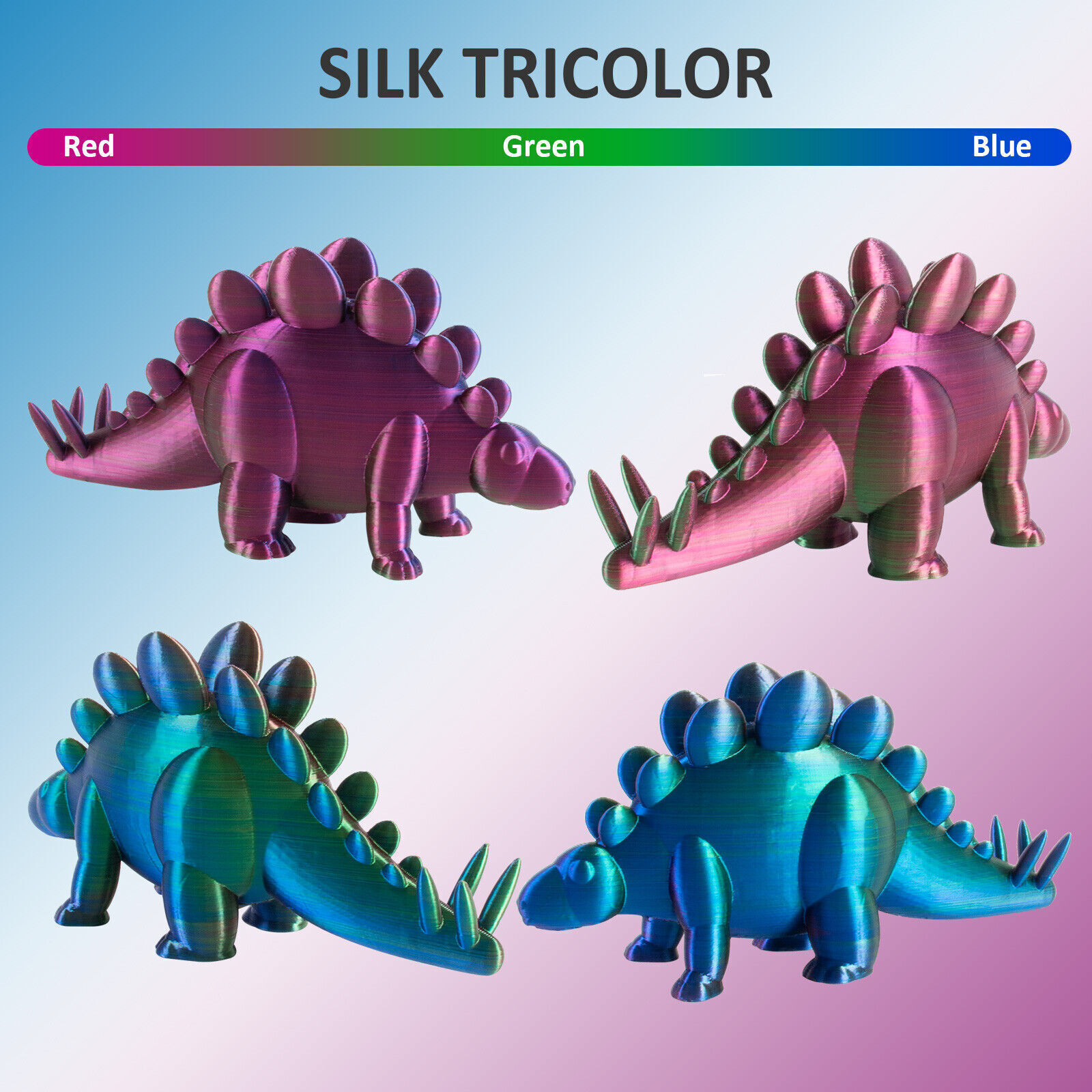 1KG 1.75MM GEEETECH Impression 3D Filament Multicolore PLA/ABS+/PETG/TPU/Résine - Bild 233 von 274