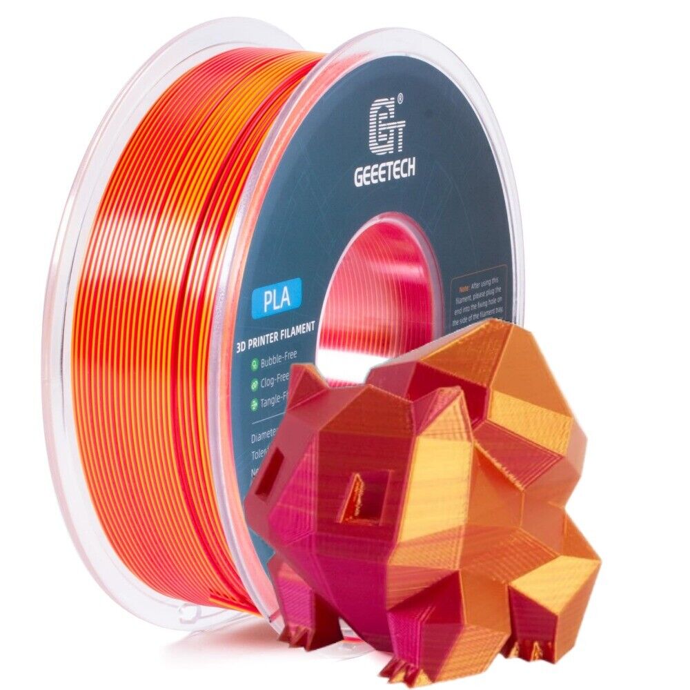 1KG 1.75MM GEEETECH Impression 3D Filament Multicolore PLA/ABS+/PETG/TPU/Résine - Bild 220 von 274