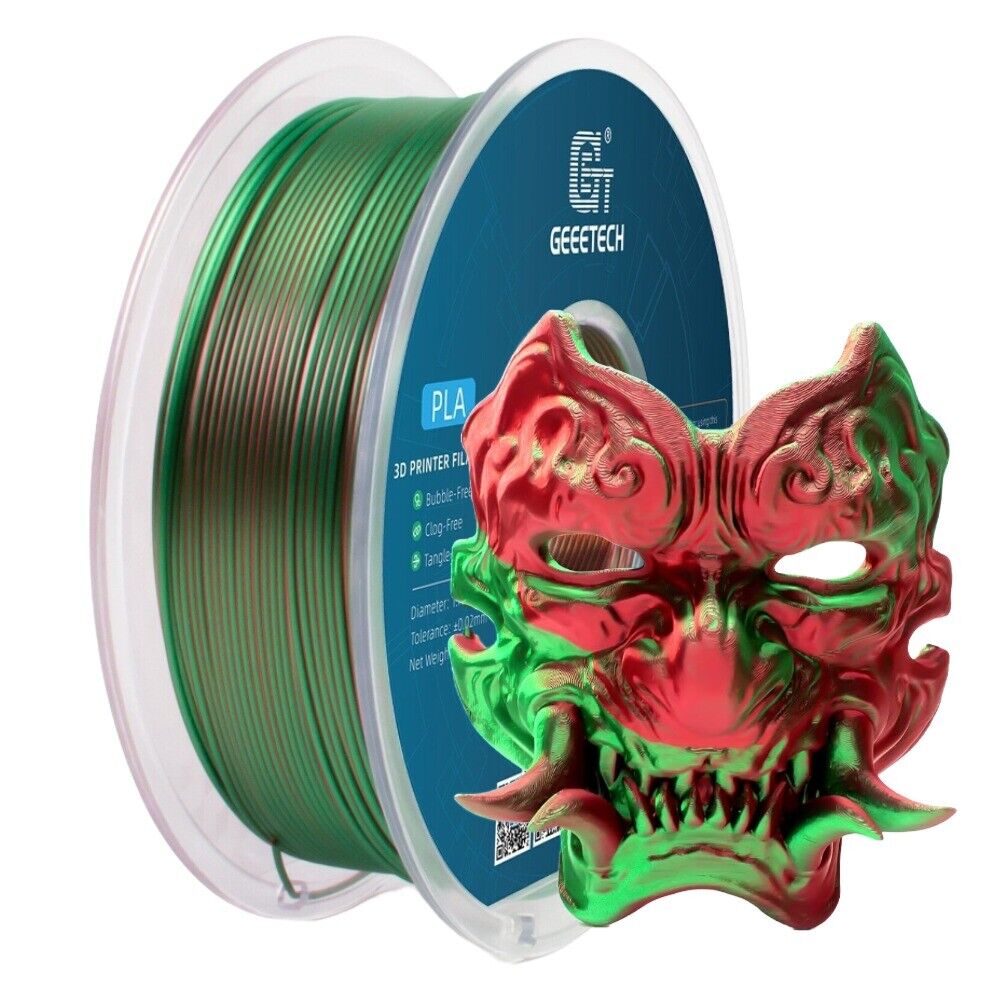 1KG 1.75MM GEEETECH Impression 3D Filament Multicolore PLA/ABS+/PETG/TPU/Résine - Bild 215 von 274