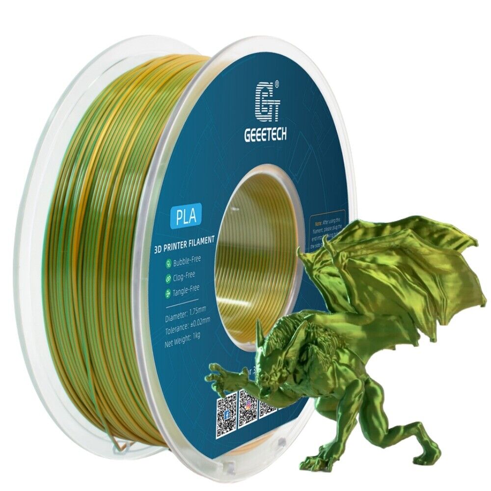 1KG 1.75MM GEEETECH Impression 3D Filament Multicolore PLA/ABS+/PETG/TPU/Résine - Bild 190 von 274