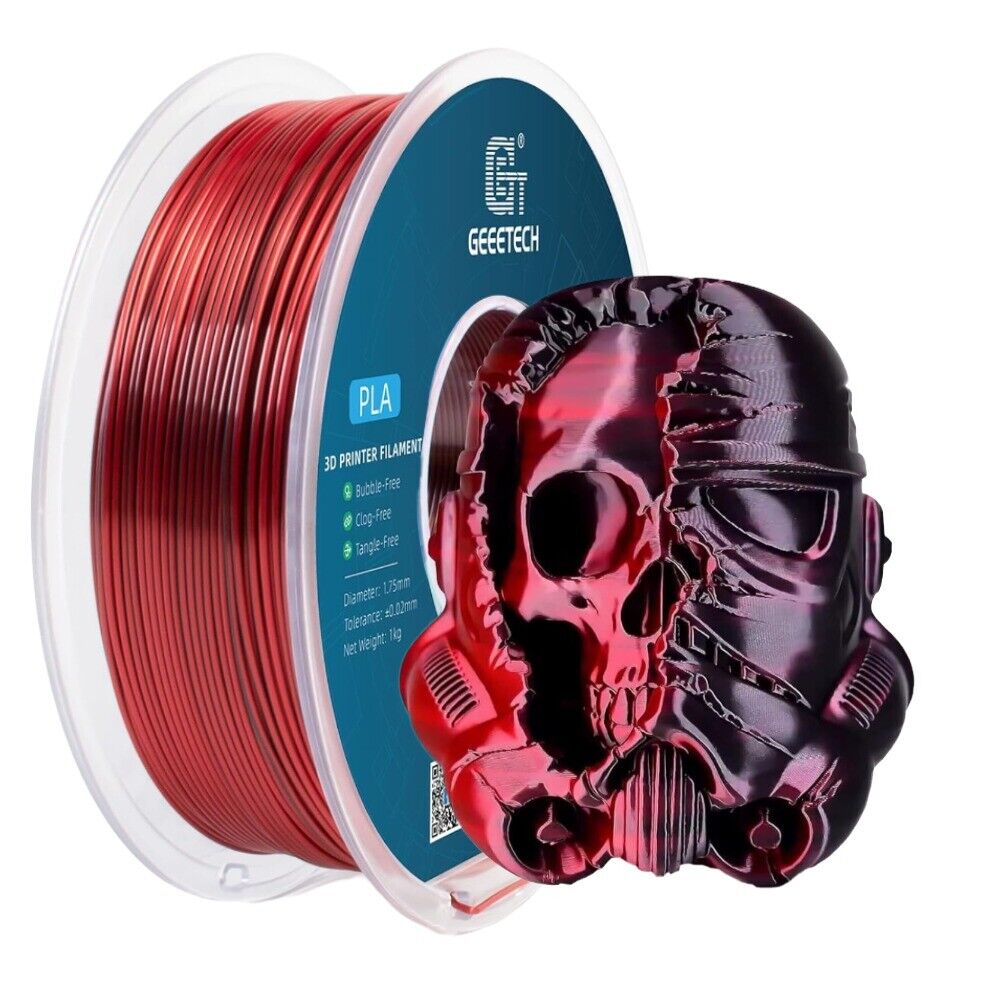 1KG 1.75MM GEEETECH Impression 3D Filament Multicolore PLA/ABS+/PETG/TPU/Résine - Bild 181 von 274