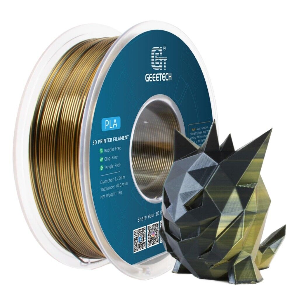 1KG 1.75MM GEEETECH Impression 3D Filament Multicolore PLA/ABS+/PETG/TPU/Résine - Bild 177 von 274