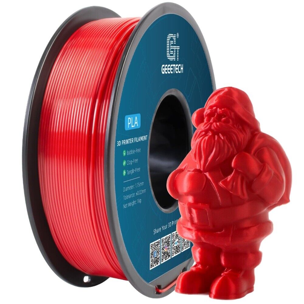 1KG 1.75MM GEEETECH Impression 3D Filament Multicolore PLA/ABS+/PETG/TPU/Résine - Bild 173 von 274