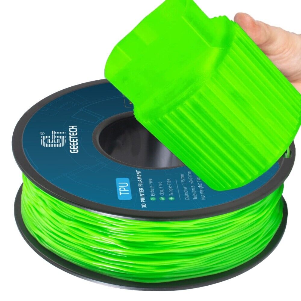 1KG 1.75MM GEEETECH Impression 3D Filament Multicolore PLA/ABS+/PETG/TPU/Résine - Bild 96 von 274