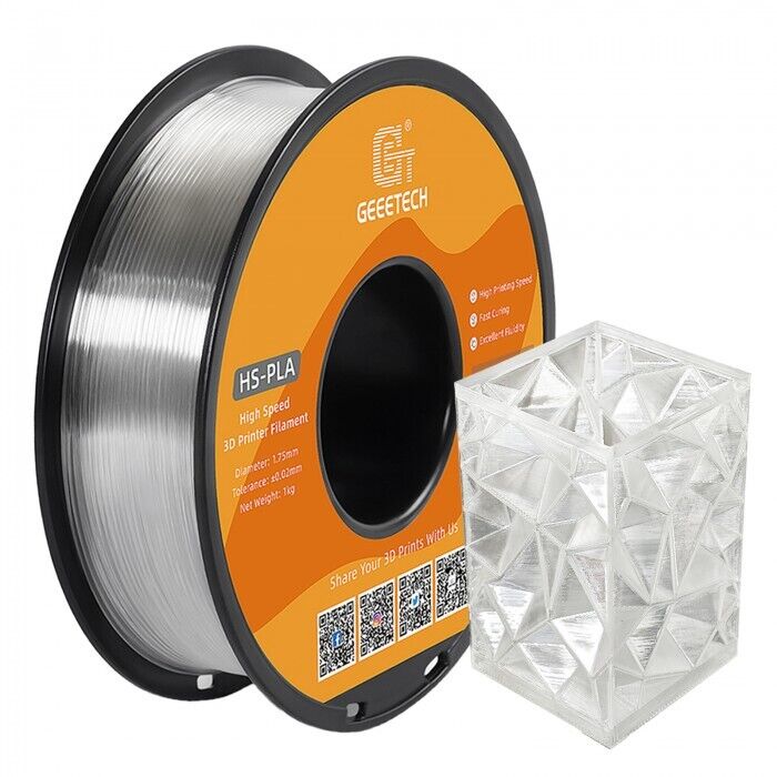 1KG 1.75MM GEEETECH Impression 3D Filament Multicolore PLA/ABS+/PETG/TPU/Résine - Bild 77 von 274